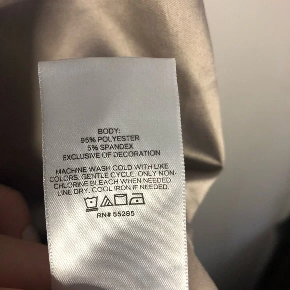 Express Silver Sleepwear Silky Top - Picture 5 of 5